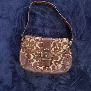 Coach Satchel Chocolate Brown Soho Purse